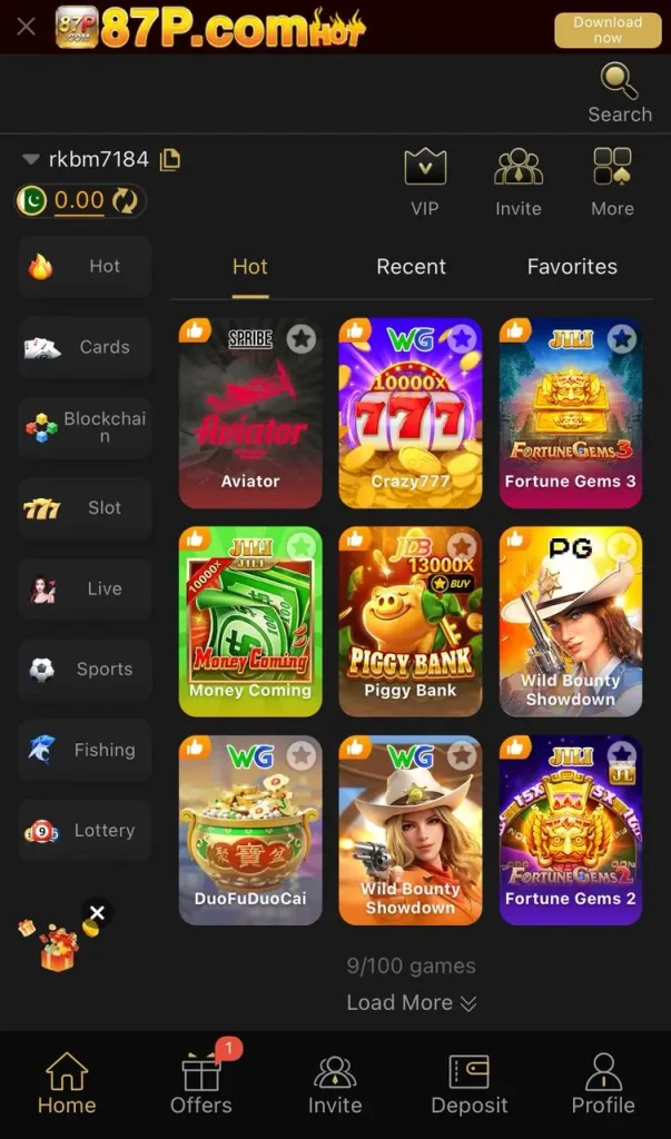 87PBet Game