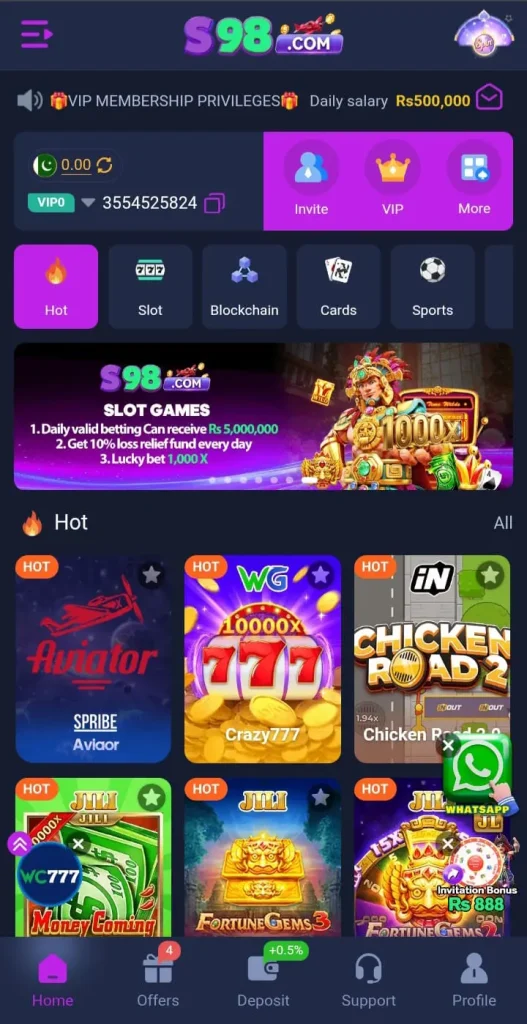 S98 Game